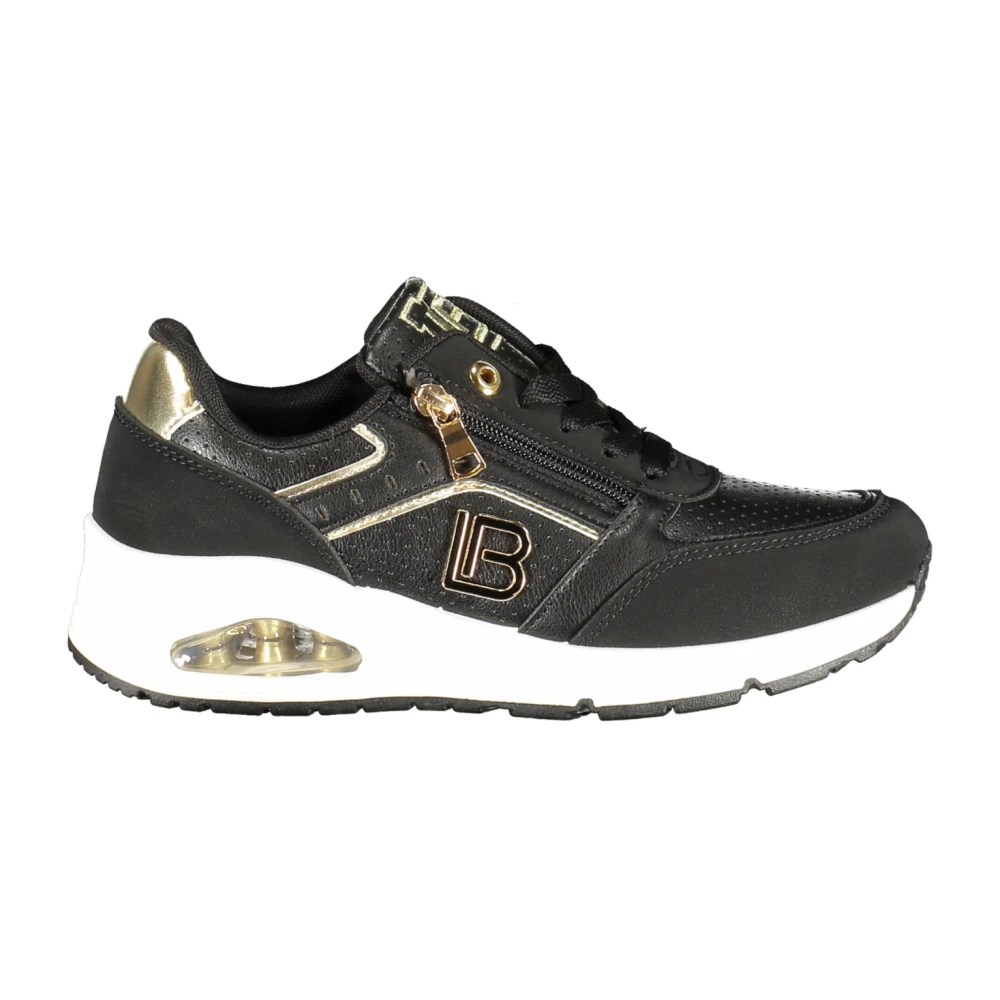 Laura Biagiotti Women's Black Sneakers, 4 Uk, Shoes