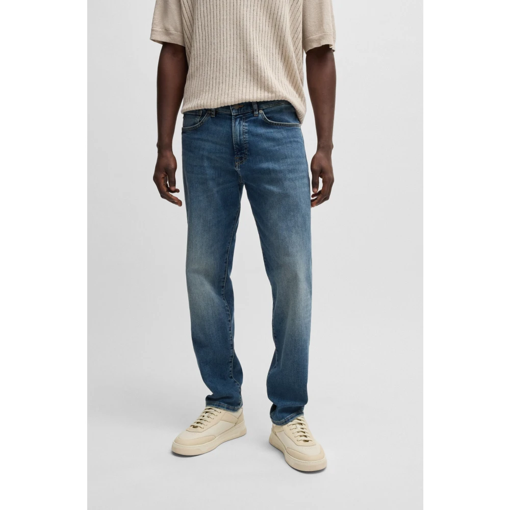 Boss Orange Stijlvolle Denim Jeans Blue Heren