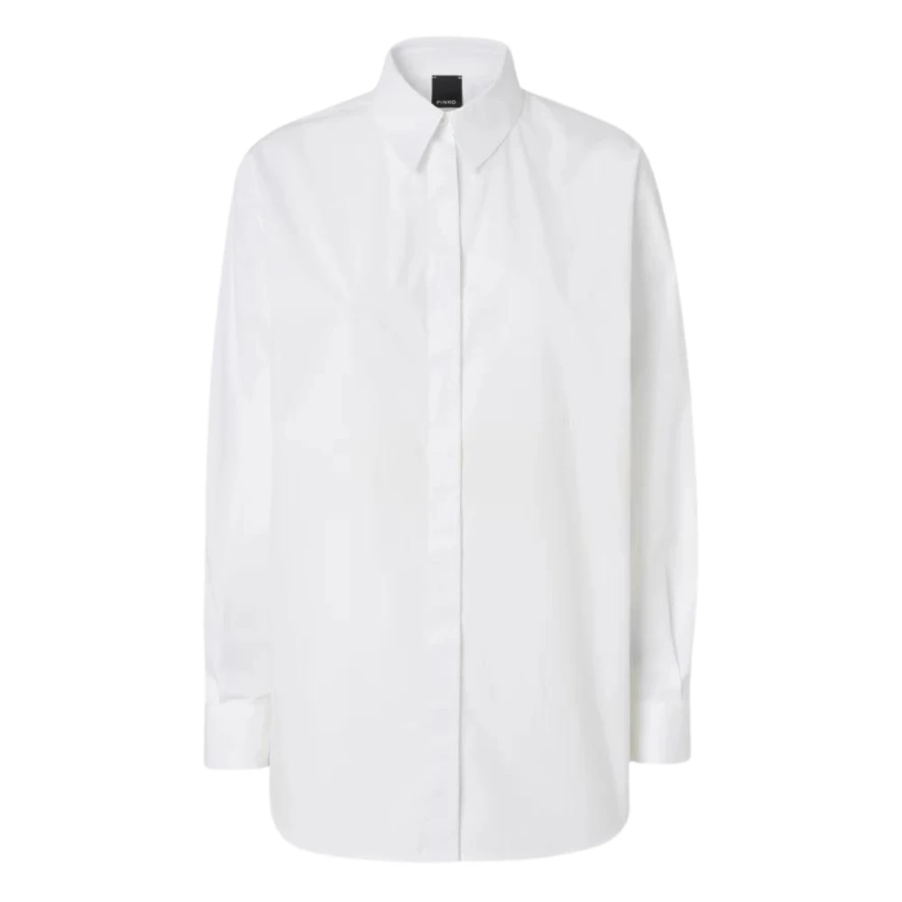Pinko Women's White Shirt For - Shirts - L - Blouses & Shirts