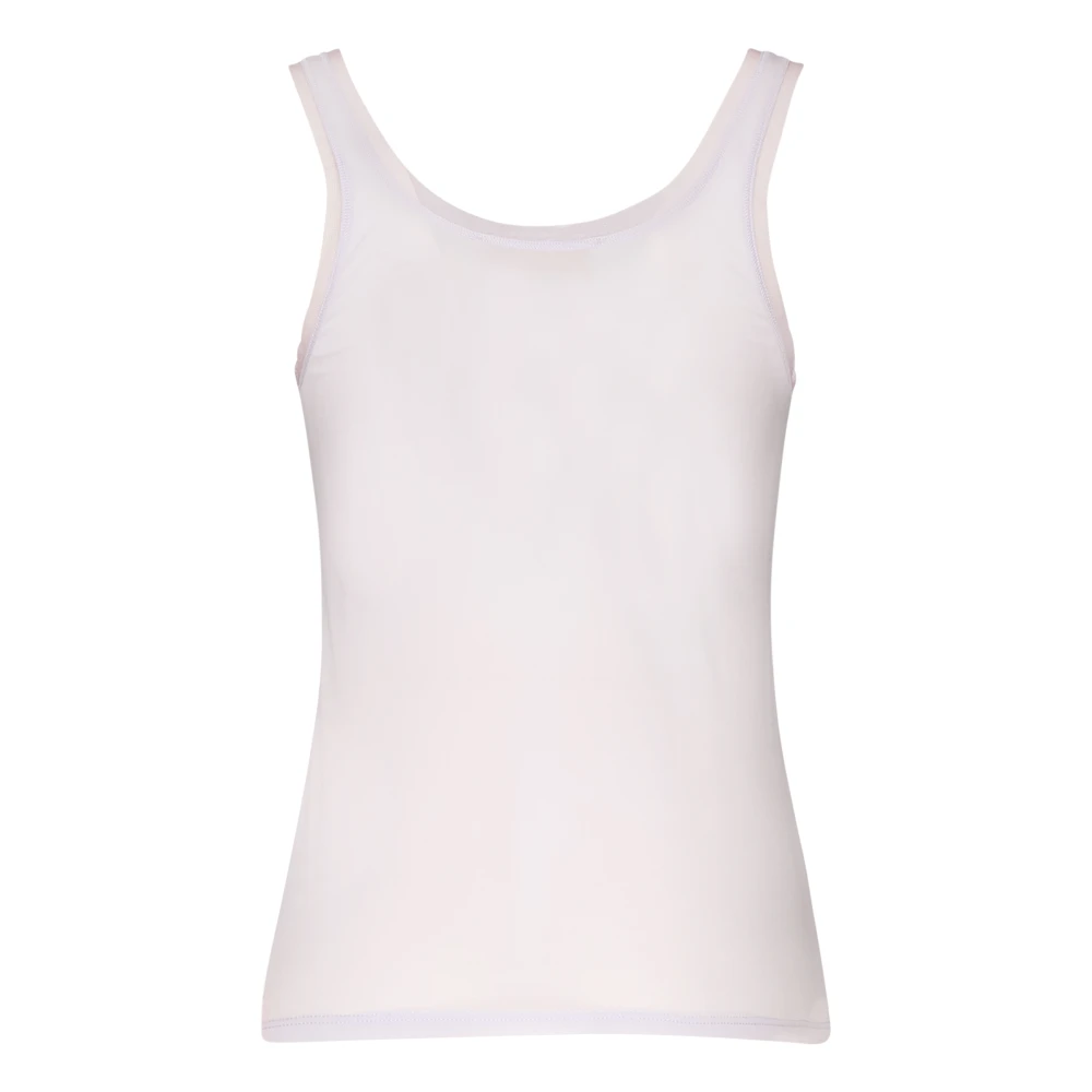 Genny Slim Fit U-Hals Tanktop Purple Dames