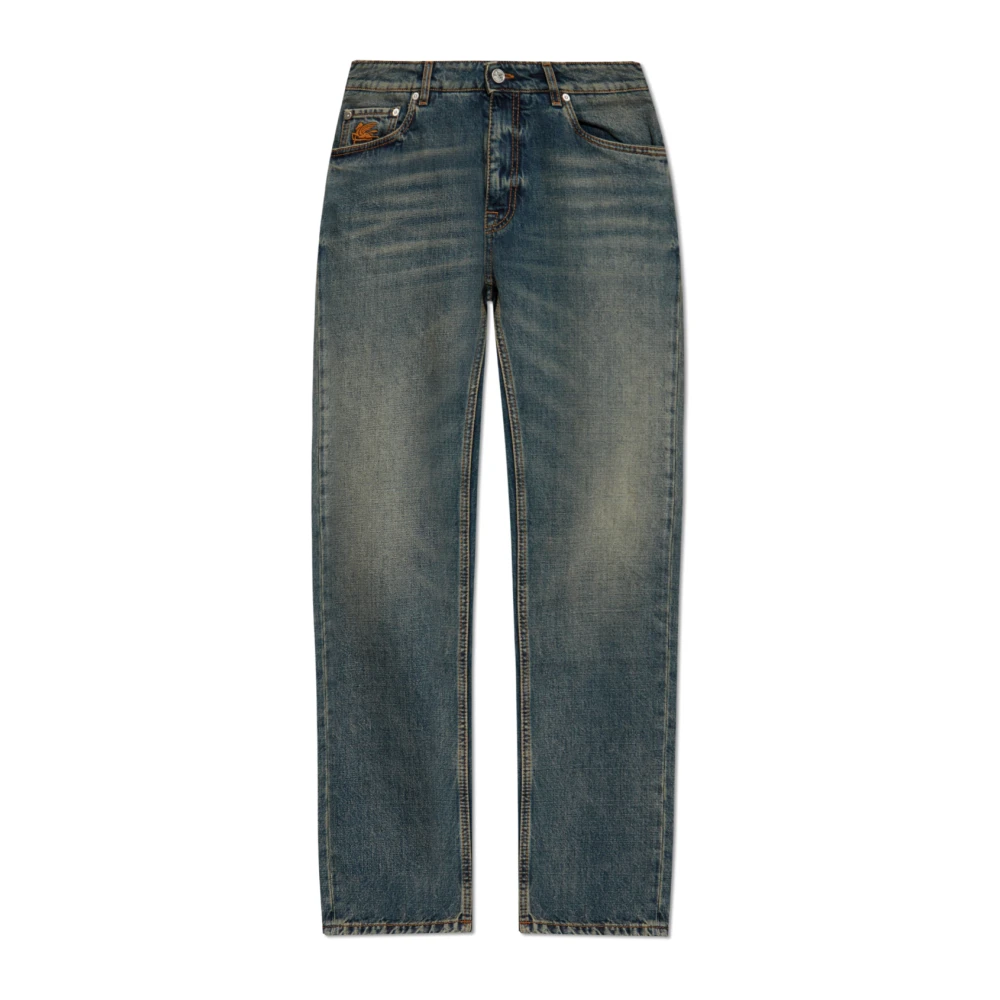 ETRO Jeans met rechte pijpen Blue Heren