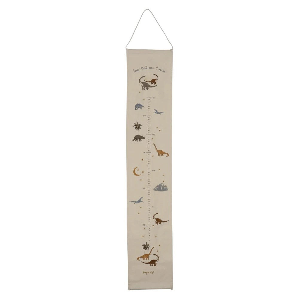 Konges Sløjd Unisex Kids Multicolor Accessories, One Size, How Tall Am I Now Dino Height Chart