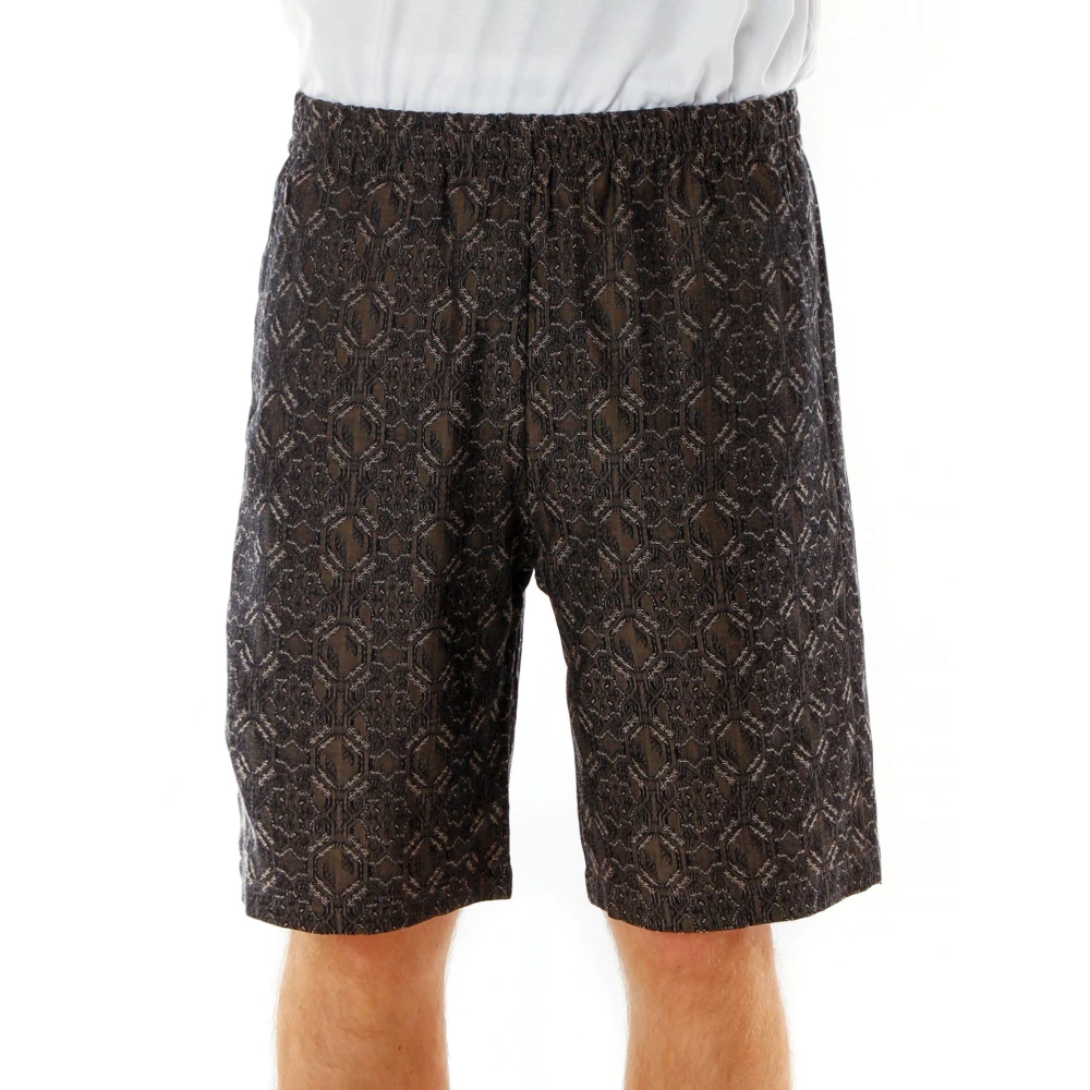 Needles Casual Shorts Brown Heren