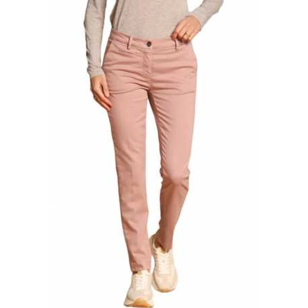 Mason's Rose Pink Slim Fit New York Broek Pink Dames