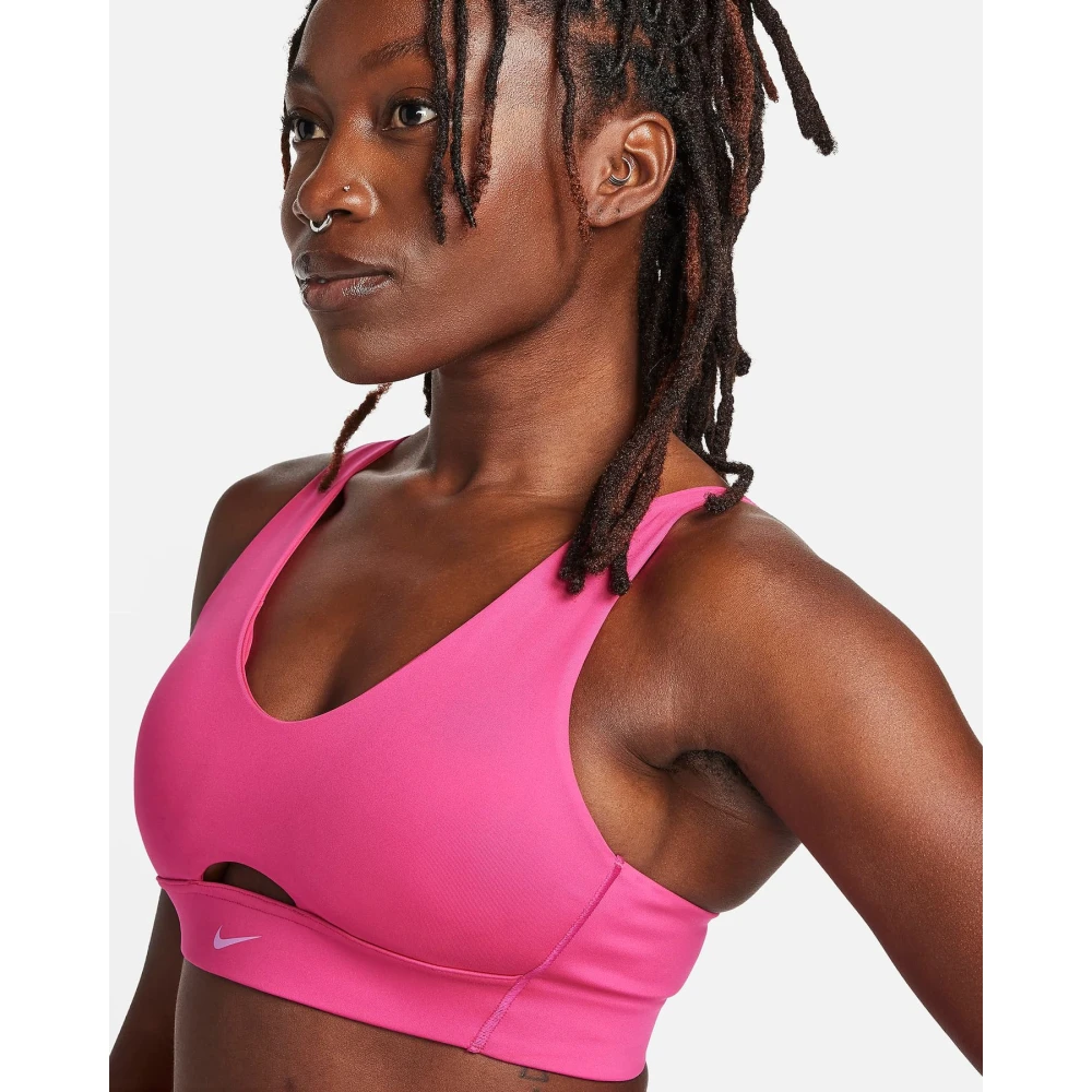 Nike Cutout Windy Plunge Badpak Pink Dames