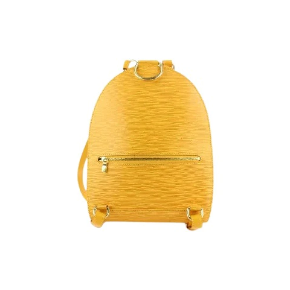 Louis Vuitton Vintage Ryggsäck som är begagnad Yellow, Dam