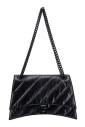 black-crossbody-bag-with-metal-strap