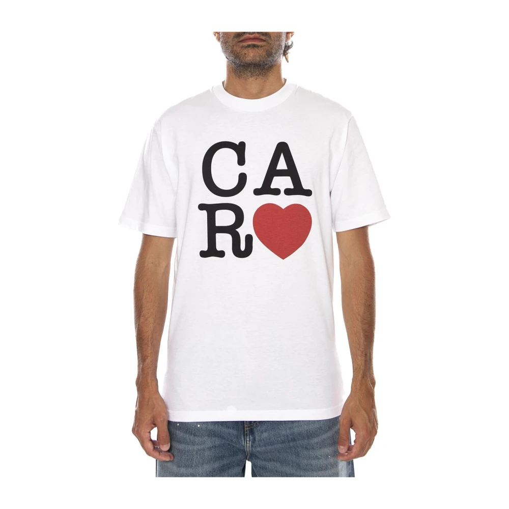 Carhartt WIP Logo T-Shirt In Cotone - Immagine 2