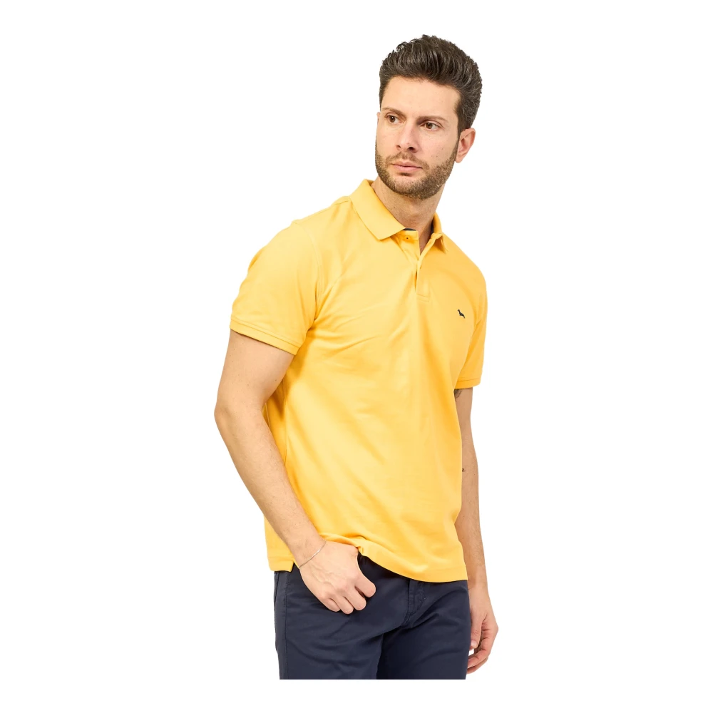 Harmont & Blaine Polo Shirts Yellow Heren