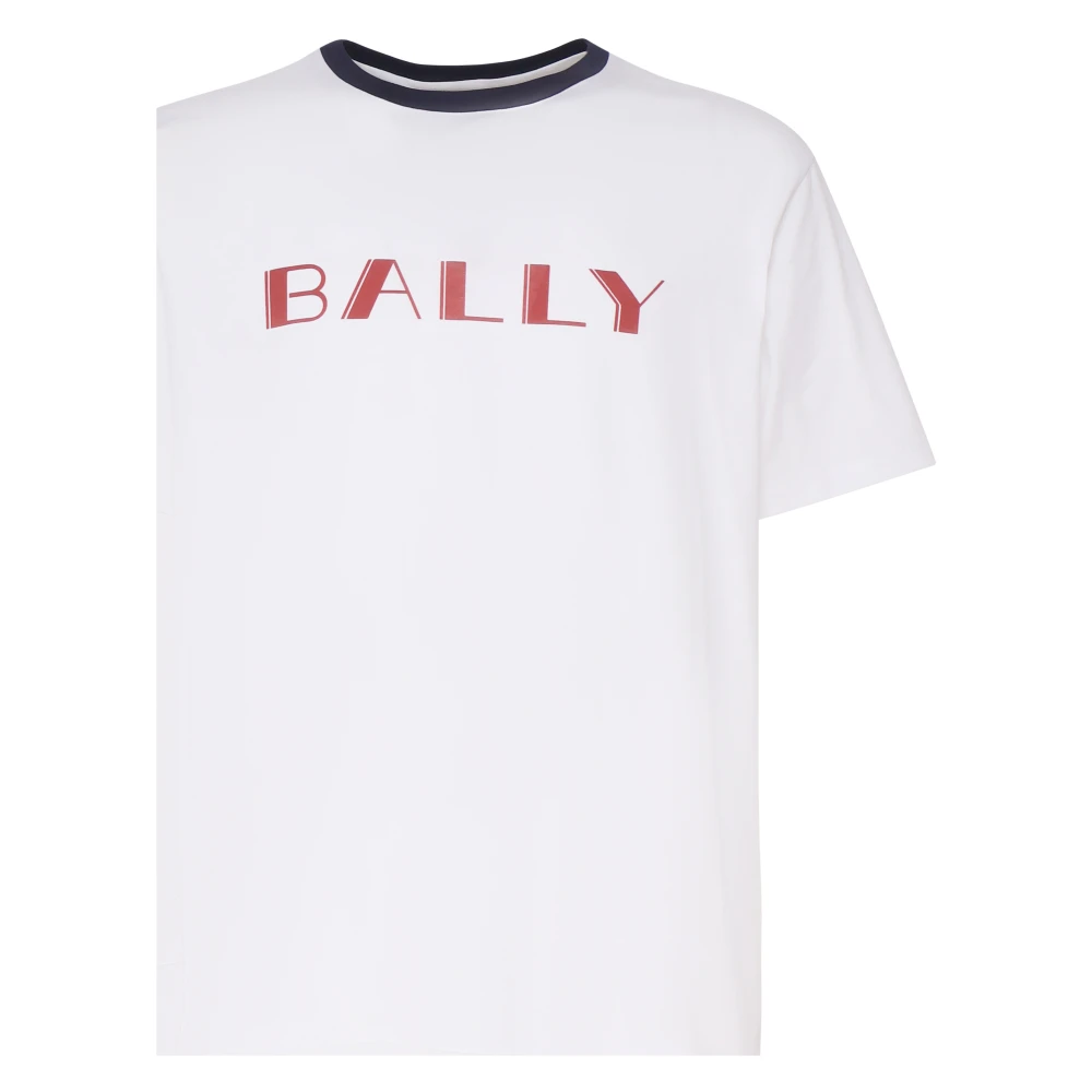 Bally Klassiek T-shirt White Heren