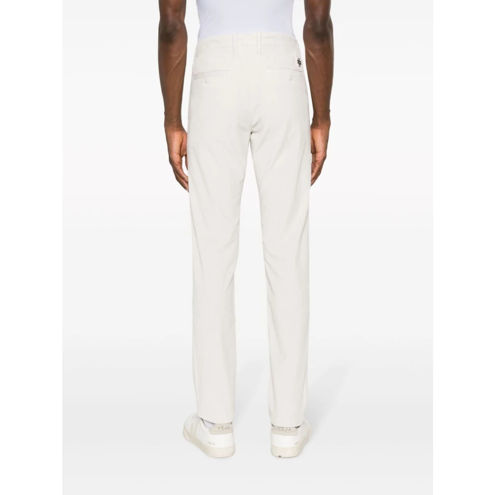 Jacob Cohën Witte Ribfluwelen Broek White Heren