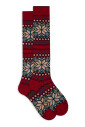 chaussettes-longues-en-coton-rouge-pour-femmes-avec-motif-de-noel-decoratif