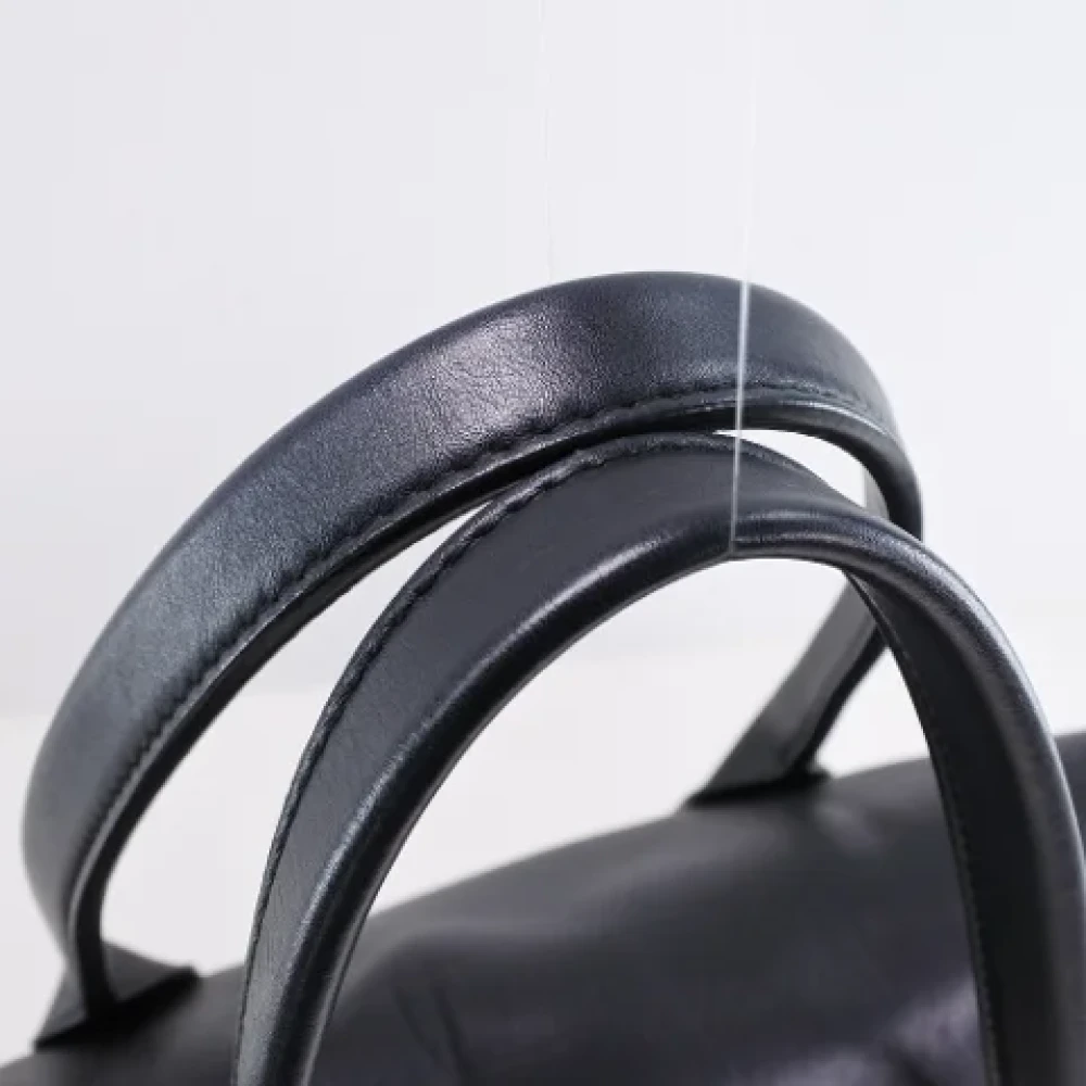 Salvatore Ferragamo Pre-owned Leather handbags Black Dames