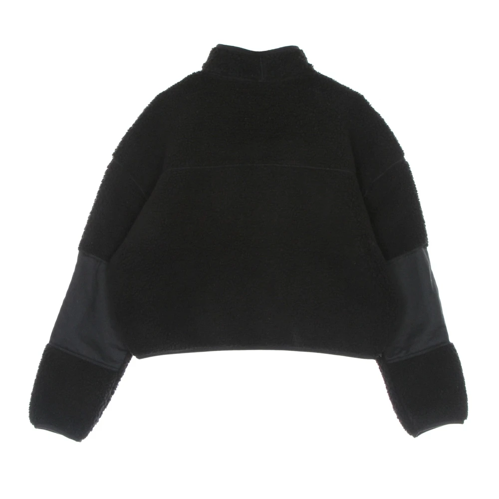 Dickies Rode Sherpa Jas Dames Teddybeer Black Dames