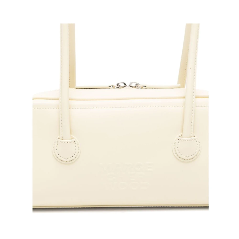 Marge Sherwood Ecru Top Zip Schoudertas Beige Dames
