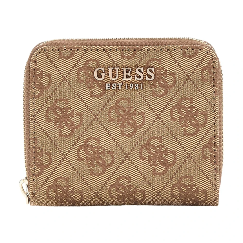 Guess Beige Synthetische Damesportemonnee Beige Dames
