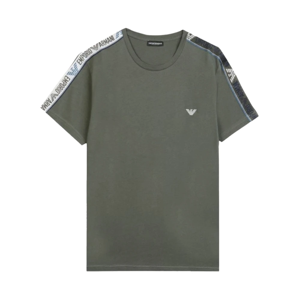 Emporio Armani Herren Grün Oberteile, Sgröße: