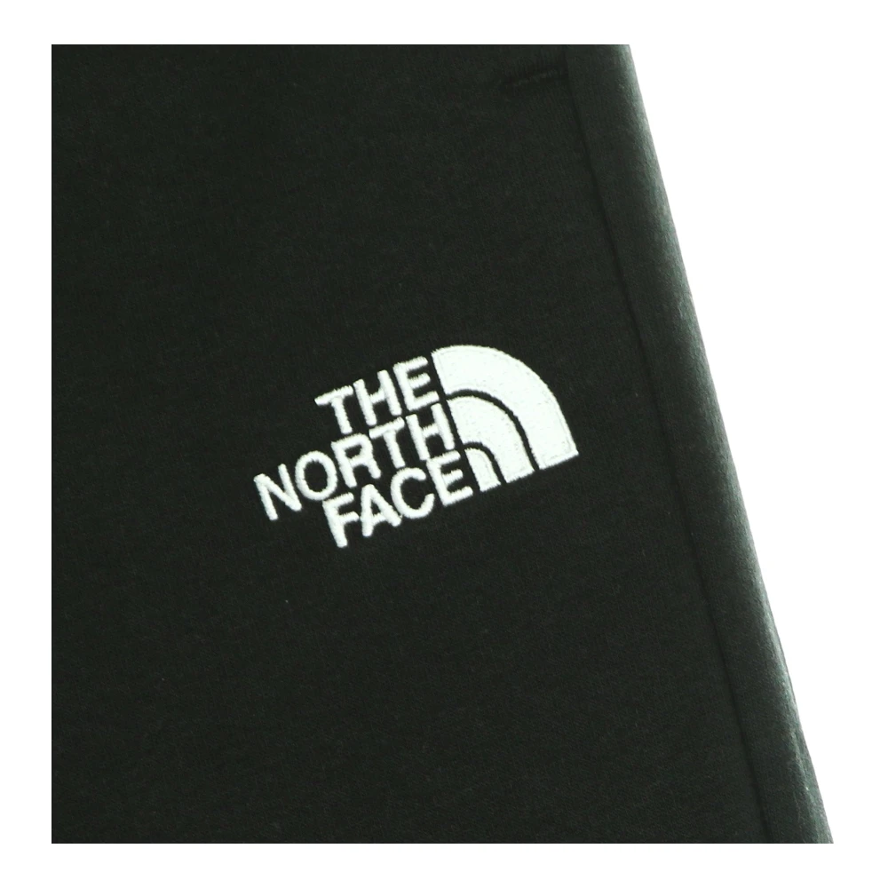 The North Face Zwarte Pluche Oversized Jogger Broek Black Dames