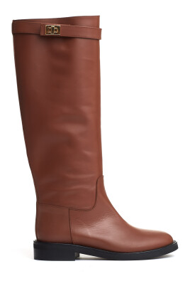 leather-boot-with-gold-buckle
