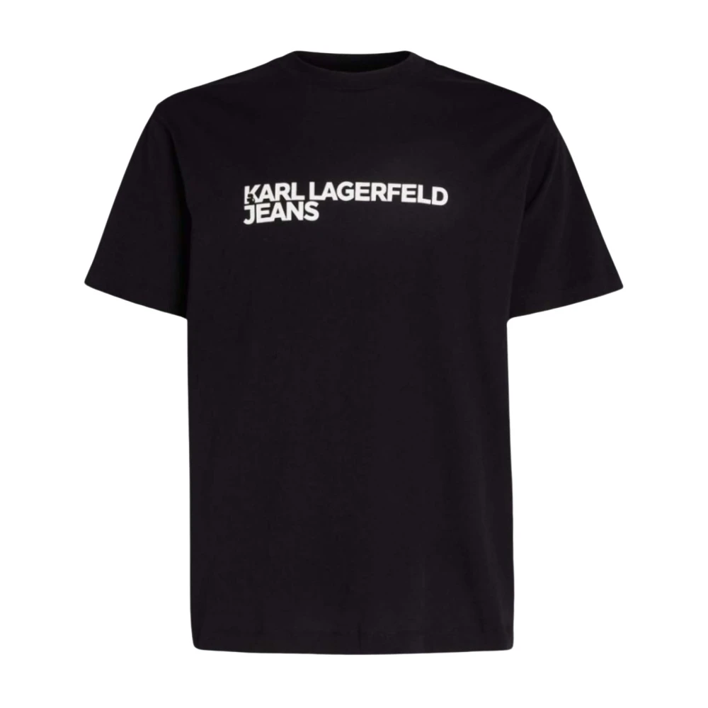 Karl Lagerfeld Mannen Reguliere Korte Mouw Tee Black Heren