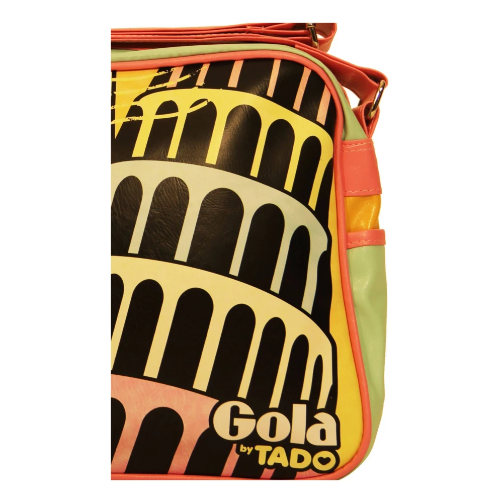 Gola Groene Crossbody Tas met Verstelbare Band Multicolor Dames