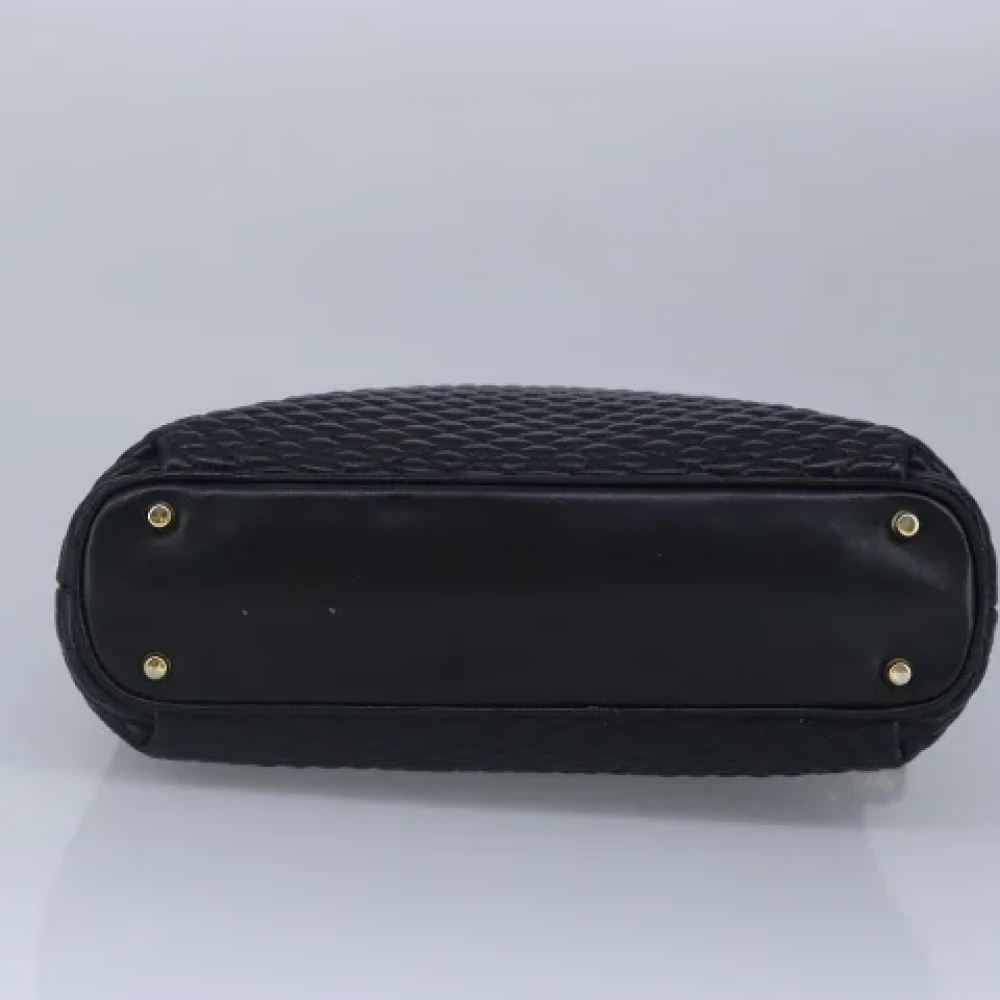 Bally Pre-owned Leather shoulder-bags Black Dames