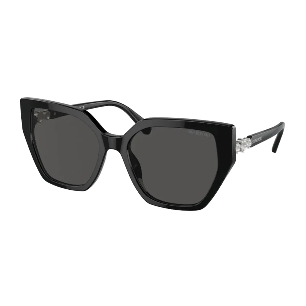 Swarovski Women's Black Sunglasses, 56 Mm, Elegant Sunglasses Sk6016