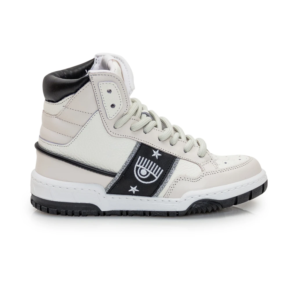 Chiara Ferragni Collection Stijlvolle High-Top Sneakers Dames Schoenen Veelkleurig Multicolor
