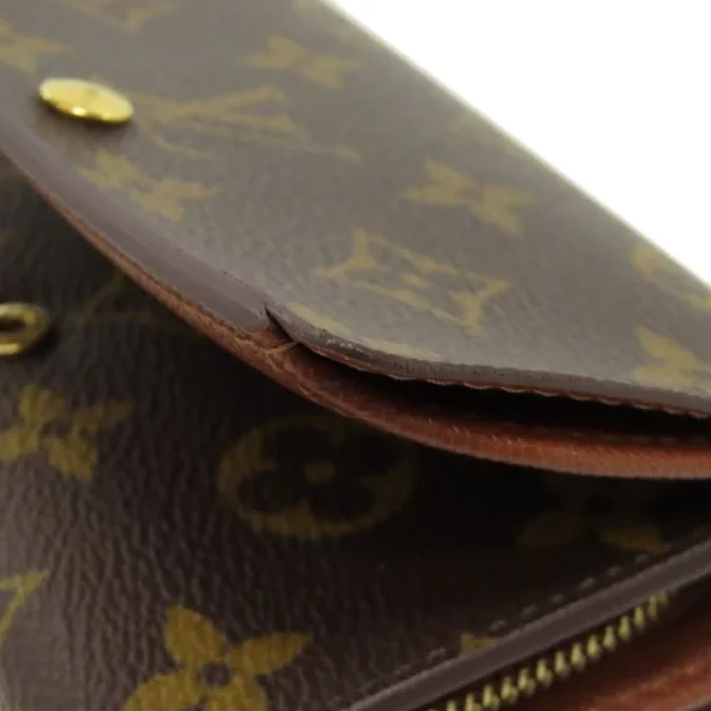 Louis Vuitton Vintage Pre-owned Canvas wallets Brown Dames