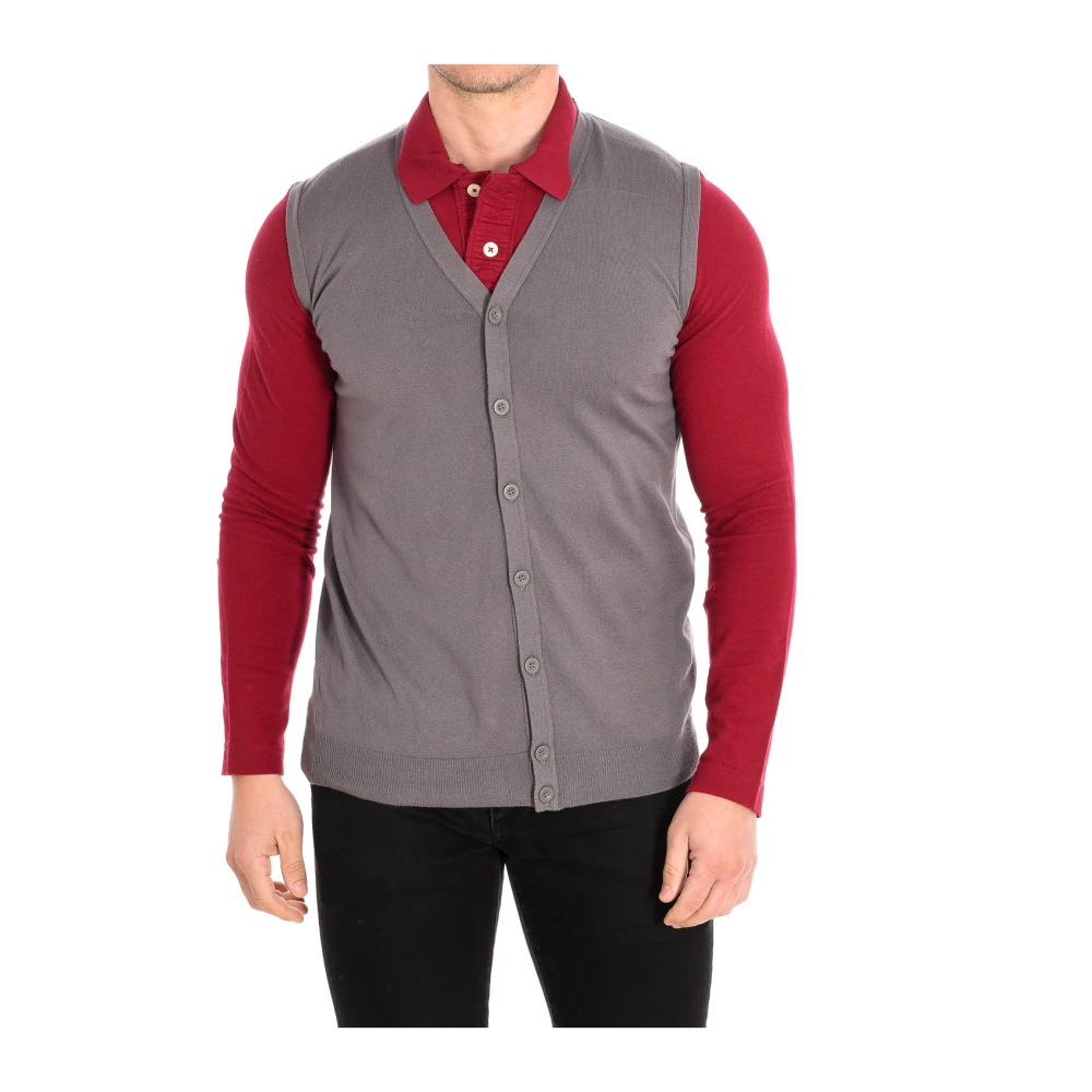 Benetton - Jackets > Vests - Gray - Benetton - Modalova