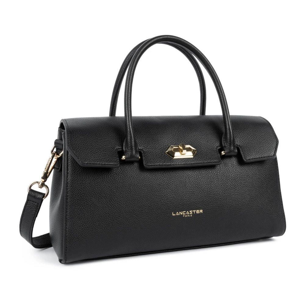Lancaster Flap Handtas Milano Cosmos Zwart Black Dames