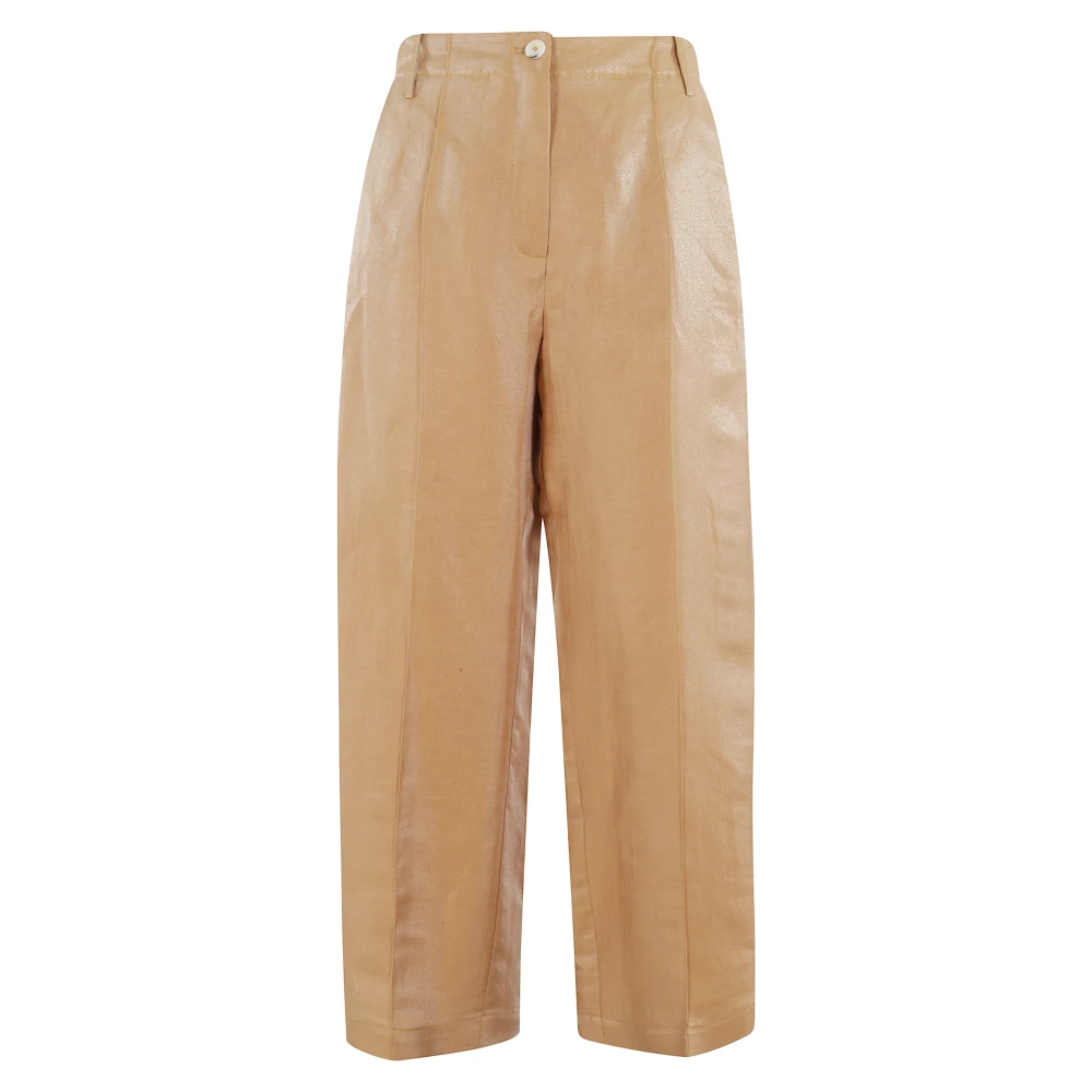Trousers > Straight Trousers - - Alysi - Modalova