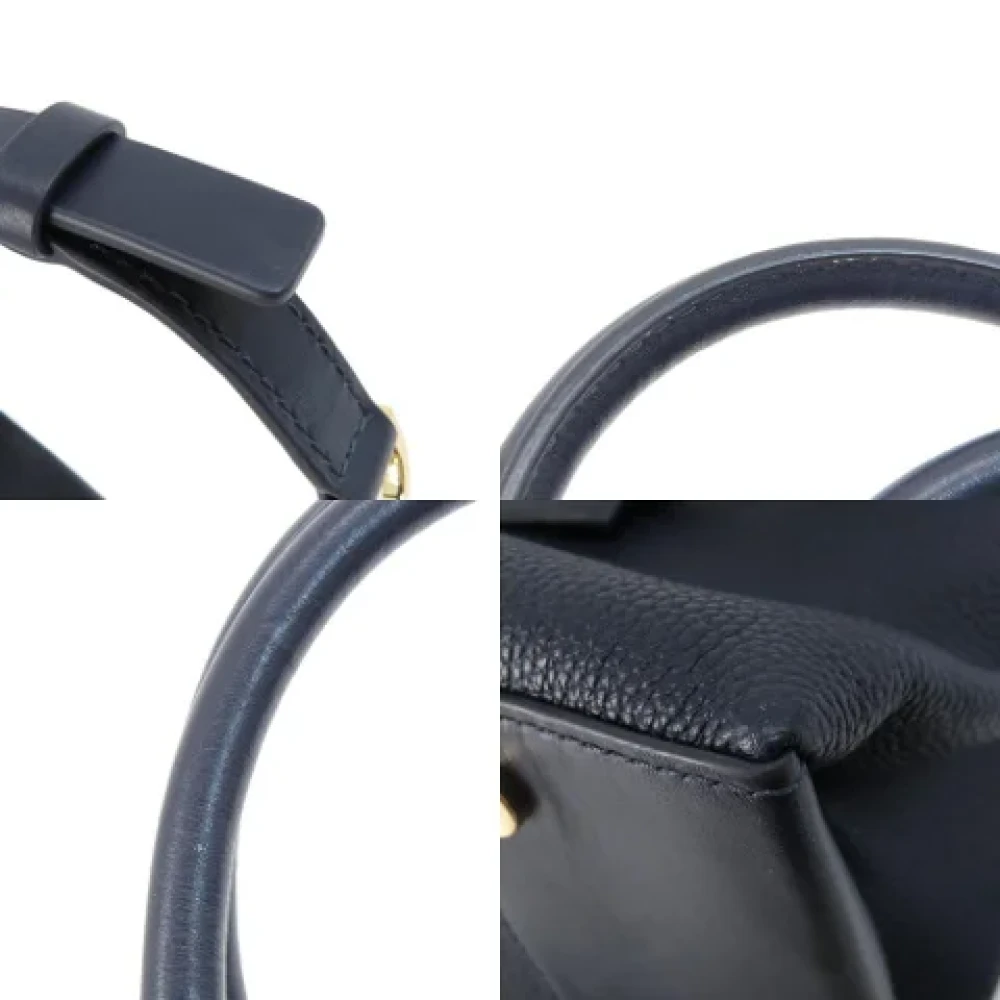 Michael Kors Pre-owned Leather totes Blue Dames