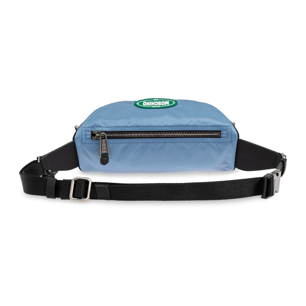 Moschino Schoudertas Green Heren
