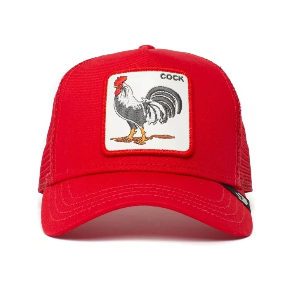 Goorin Bros Röd Tupp Trucker Keps Red, Herr