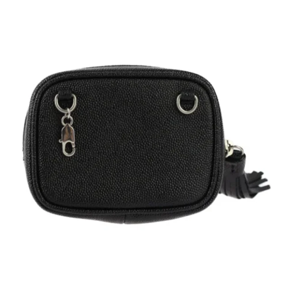 Saint Laurent Vintage Pre-owned Leather clutches Black Dames
