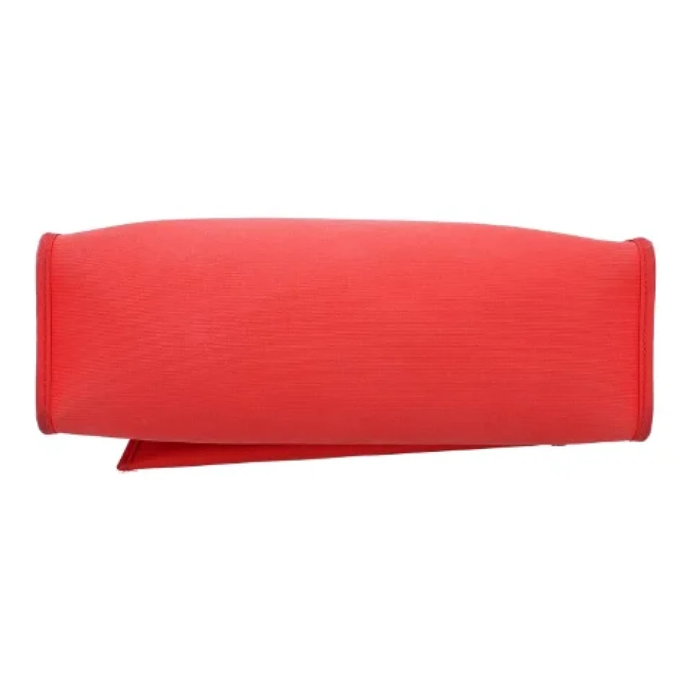 Hermès Vintage Pre-owned Canvas handbags Red Dames