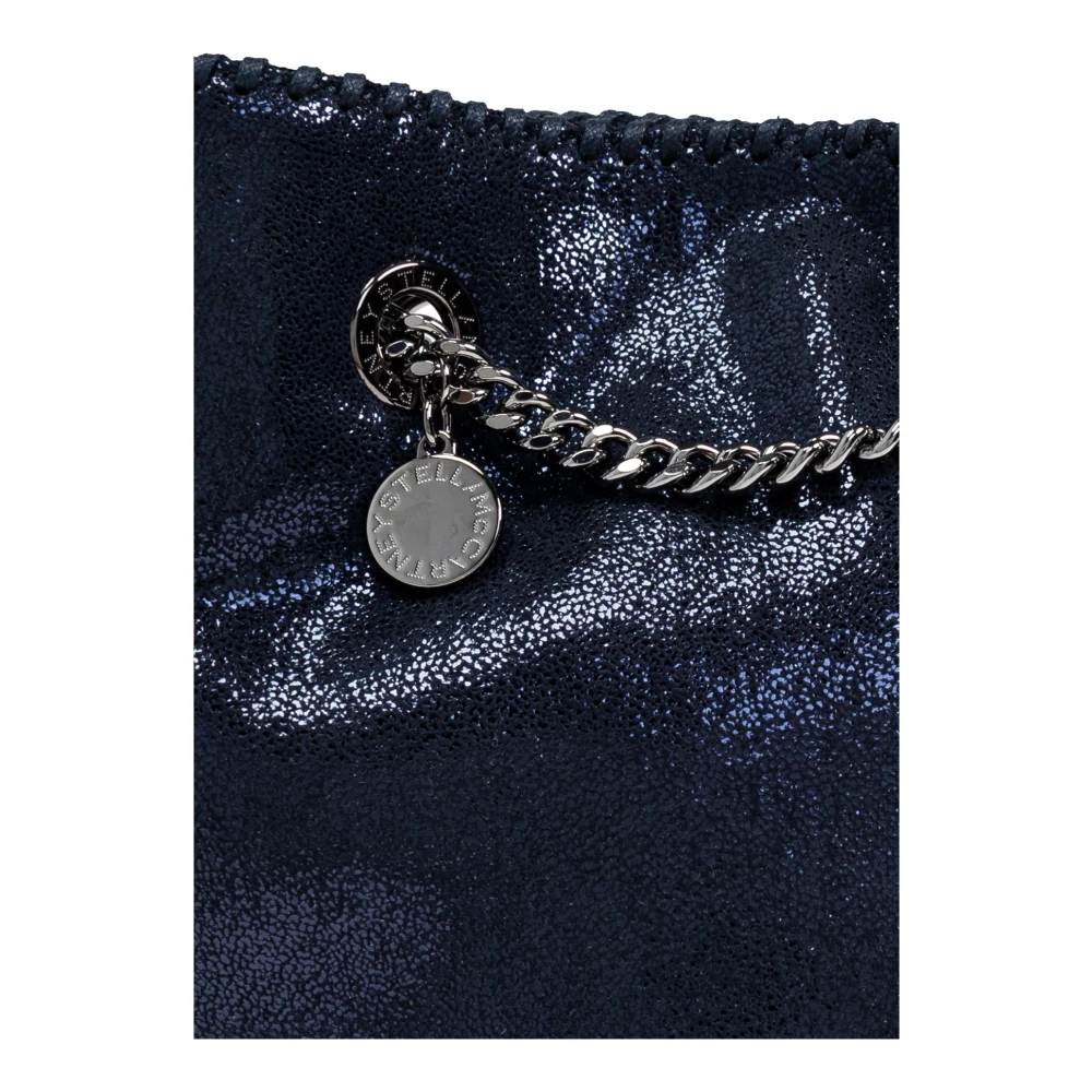 Stella Mccartney Eco Shiny schoudertas Blue Dames