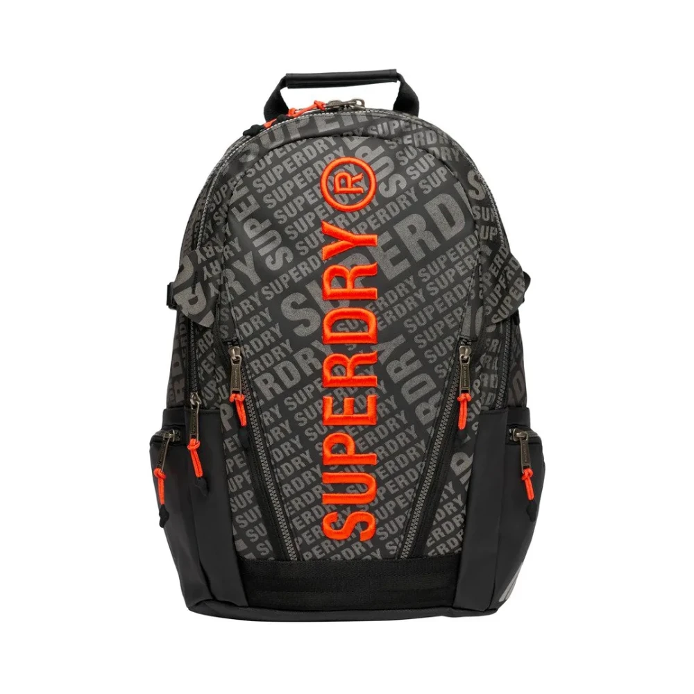 Superdry - Tarp Aop Rucksack - Bags - Damen - Schwarzk - One Size - Bild 5