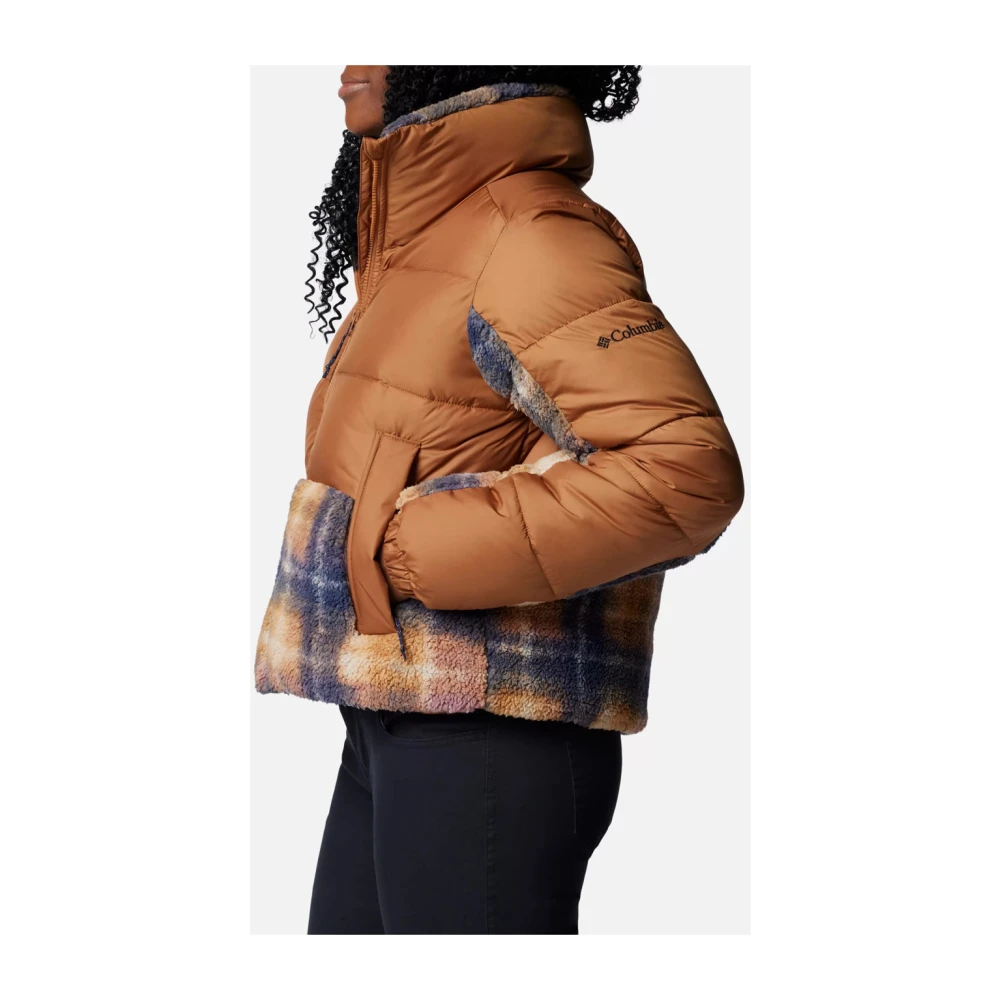 Columbia Sherpa Hybrid Winterjas Brown Dames