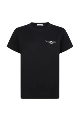 Svart Logotryck T-shirt
