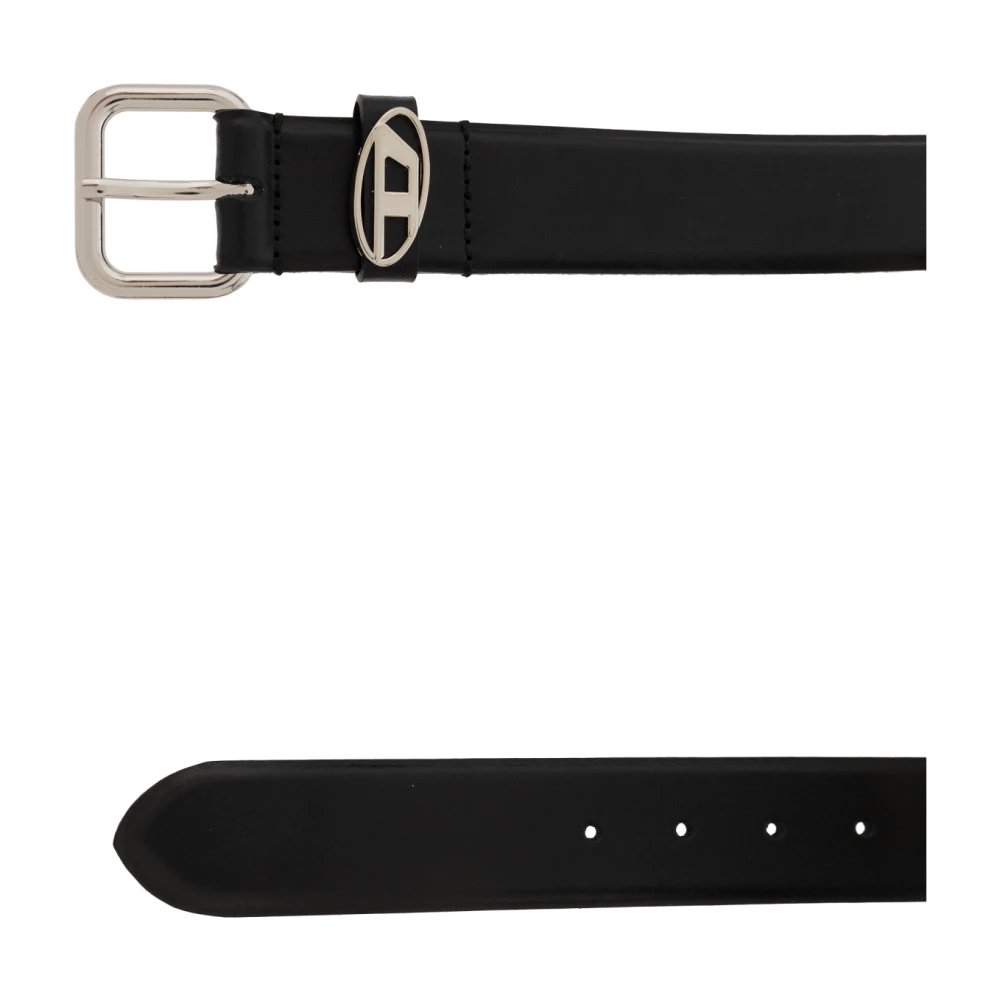 Diesel Riem `B-1Dr Oval` Black Unisex