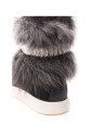 sneaker-en-neoprene-noir-fourrure-cristal