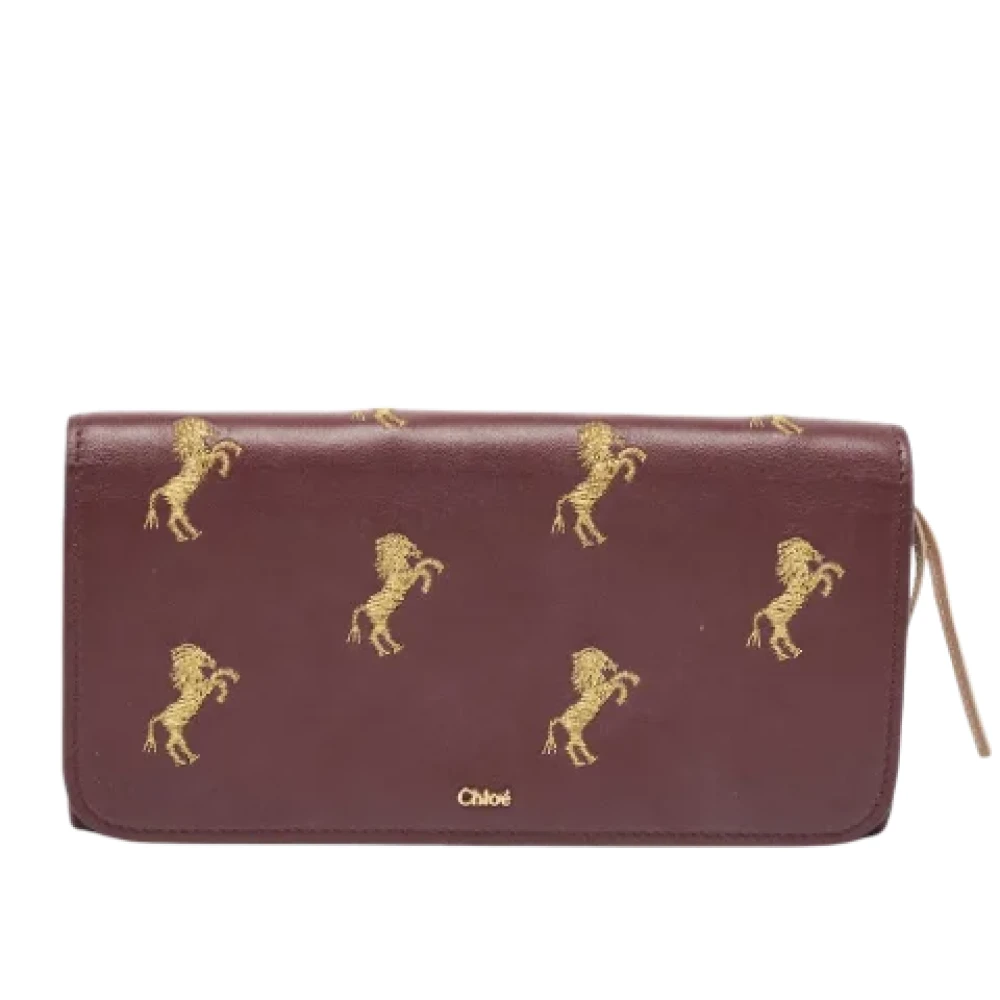 Pre-owned > Pre-owned Accessories > Pre-owned Wallets - - Chloé Pre-owned - Modalova