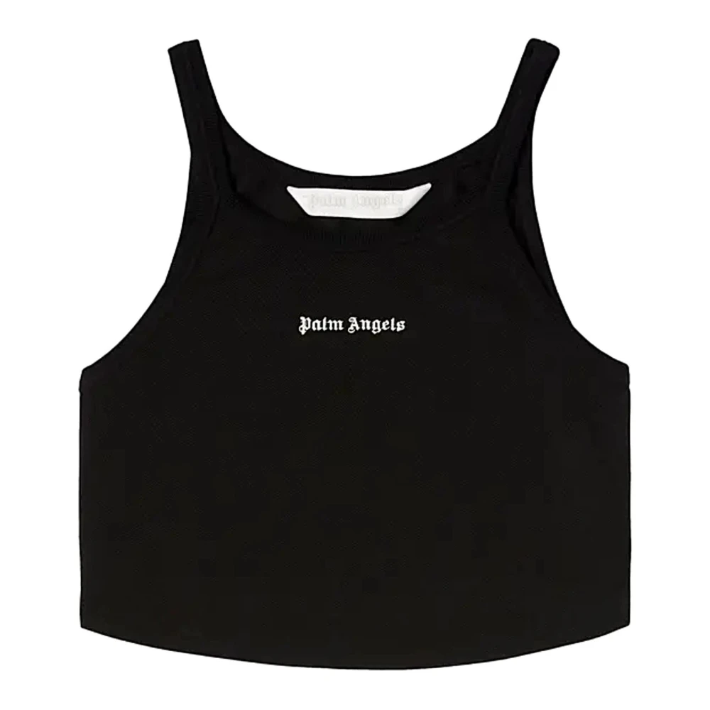 Palm Angels Donna Nero Top, L, New,