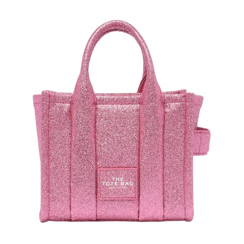 Marc Jacobs Fuchsia Glitter Detailing Tas Pink Dames