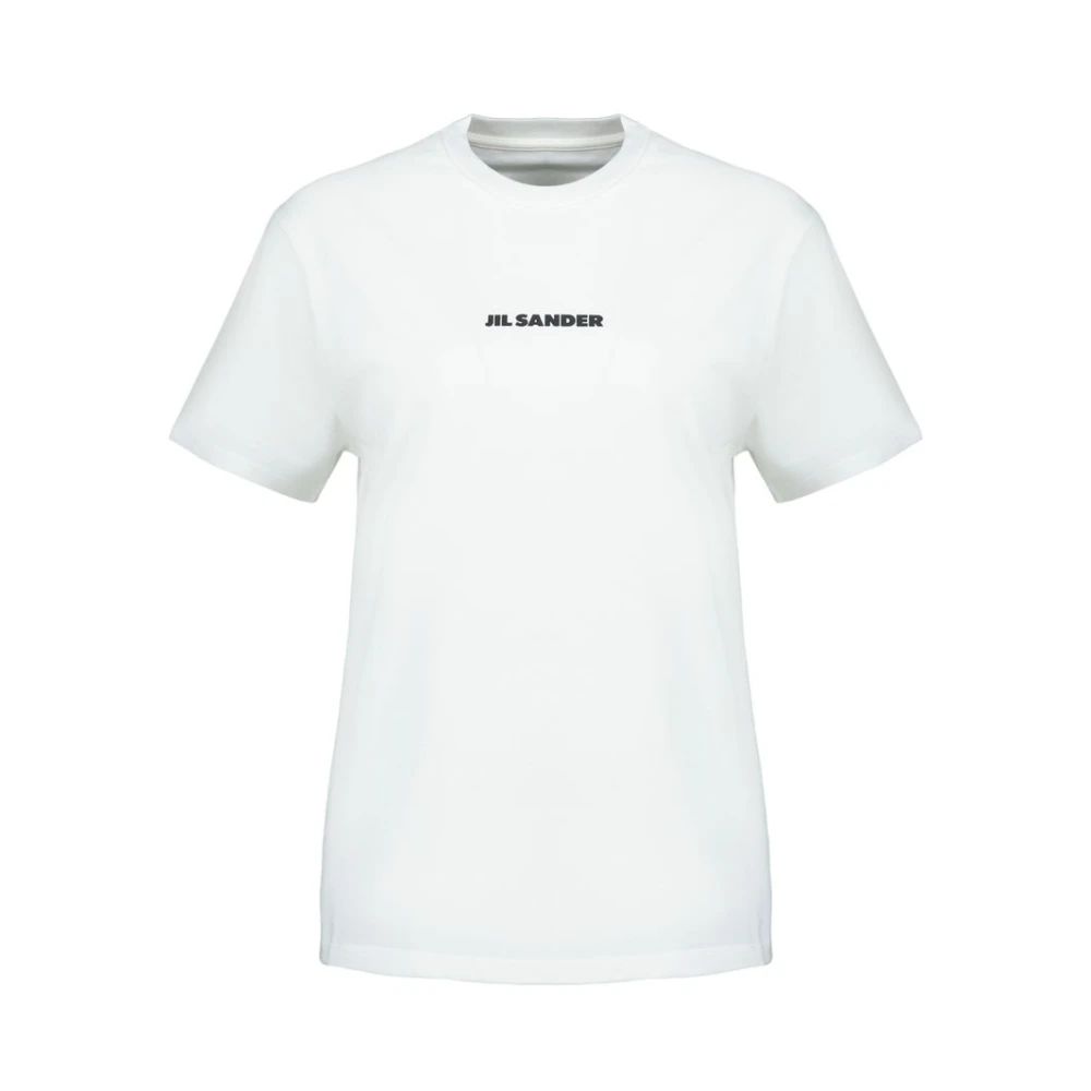 Jil Sander Women's White Cn Ss T-Shirt
