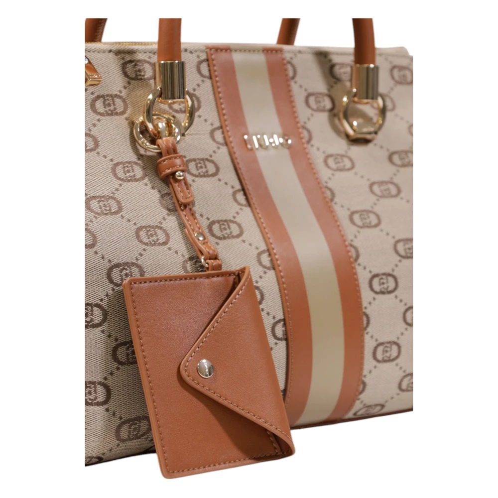Liu Jo Lente Zomer Dames Middelgrote Tassen Collectie Beige Dames
