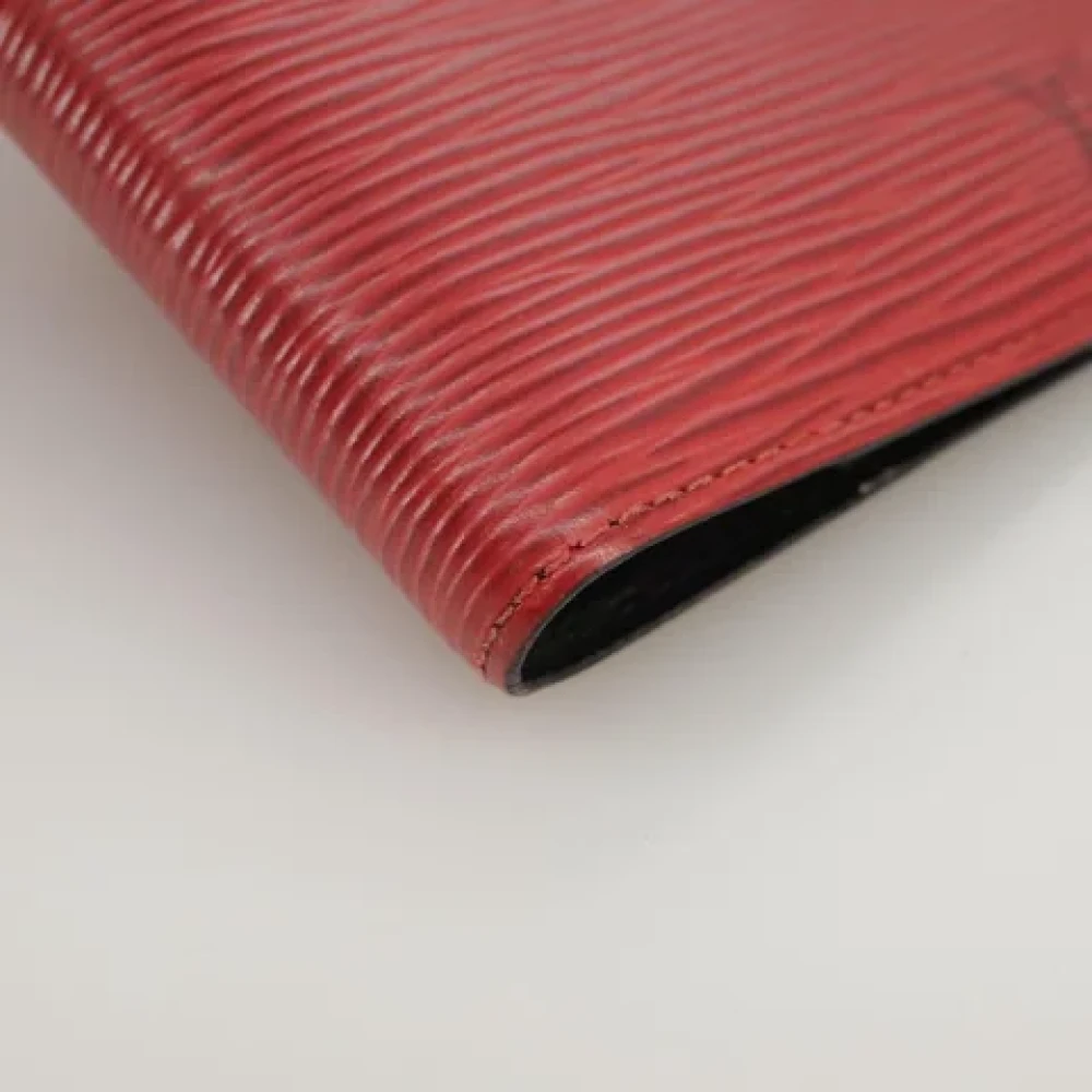 Louis Vuitton Vintage Pre-owned Canvas home-office Red Dames
