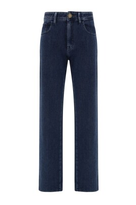 hogmidjade-bomullsjeans-med-monogrammarke